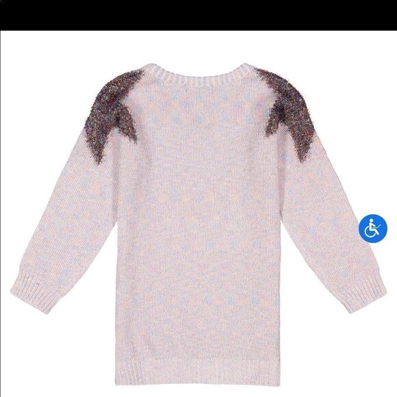 New Andy & Evan Girls Long Sleeve Sweater W/ Star - Picture 10 of 12